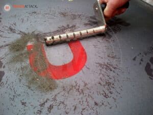 cleaning magnetic mat
